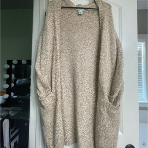 Long cardigan size small